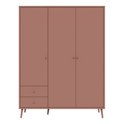 Szafa ubraniowa 150 cm Harllson HLTS731LEC terakota
