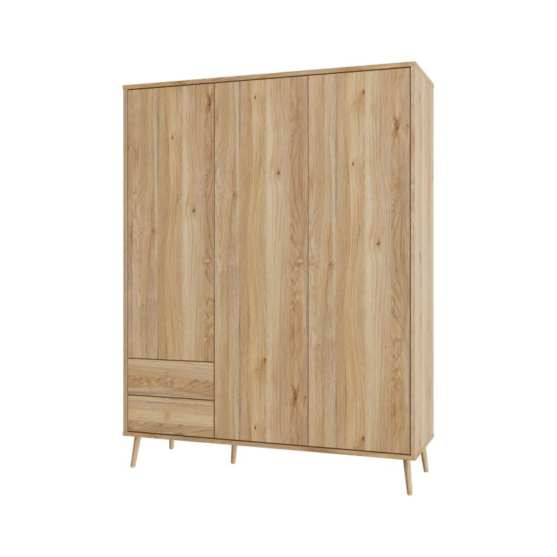 Szafa ubraniowa 150 cm Harllson HLTS731LEC dąb mauvella
