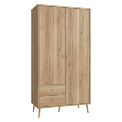 Szafa do sypialni 100 cm Harllson HLTS721LEC dąb mauvella