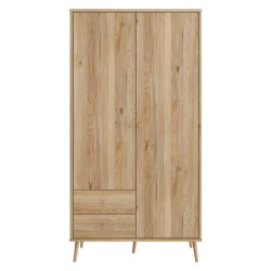 Szafa do sypialni 100 cm Harllson HLTS721LEC dąb mauvella