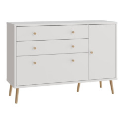 Komoda z szufladami 120 cm Harllson HLTK221REC biały