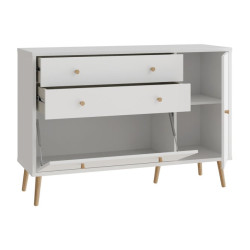 Komoda z szufladami 120 cm Harllson HLTK221REC biały