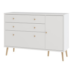 Komoda z szufladami 120 cm Harllson HLTK221REC biały