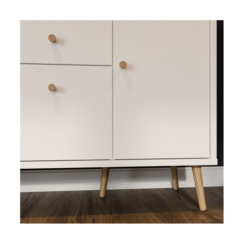 Komoda z szufladami 120 cm Harllson HLTK221REC biały