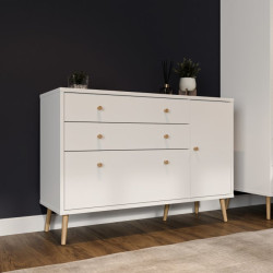Komoda z szufladami 120 cm Harllson HLTK221REC biały