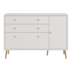 Komoda z szufladami 120 cm Harllson HLTK221REC biały