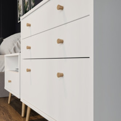 Mała komoda 90 cm Harllson HLTK211EC biały