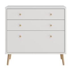 Mała komoda 90 cm Harllson HLTK211EC biały