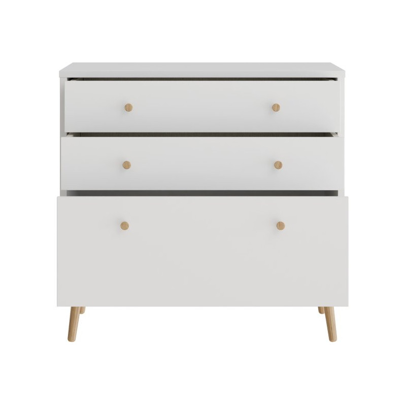 Mała komoda 90 cm Harllson HLTK211EC biały