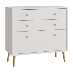 Mała komoda 90 cm Harllson HLTK211EC biały