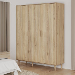 Szafa na ubrania 150 cm Sherbrooke do sypialni | kolor dąb mauvella