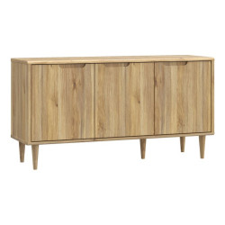 Niska komoda 140 cm Sherbrooke | dąb mauvella