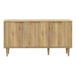 Niska komoda 140 cm Sherbrooke | dąb mauvella