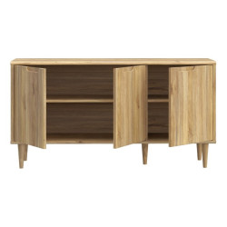 Niska komoda 140 cm Sherbrooke | dąb mauvella