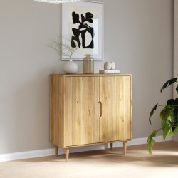 Mała komoda 95 cm Sherbrooke do salonu sypialni | dąb mauvella