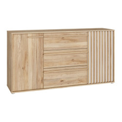 Komoda z szufladami 160 cm Arank | dąb mauvella