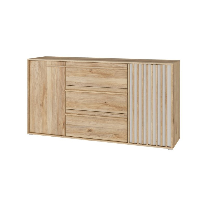 Komoda z szufladami 160 cm Arank | dąb mauvella