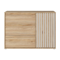 Komoda z szufladami 120 cm Arank | dąb mauvella