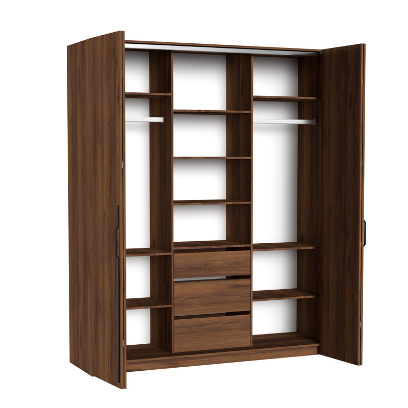 Szafa Bari 200 cm Orzech Warmia Jarstol