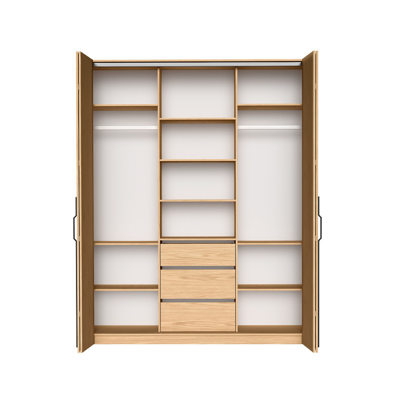 Szafa Bari 200 cm Bookmatch Jarstol