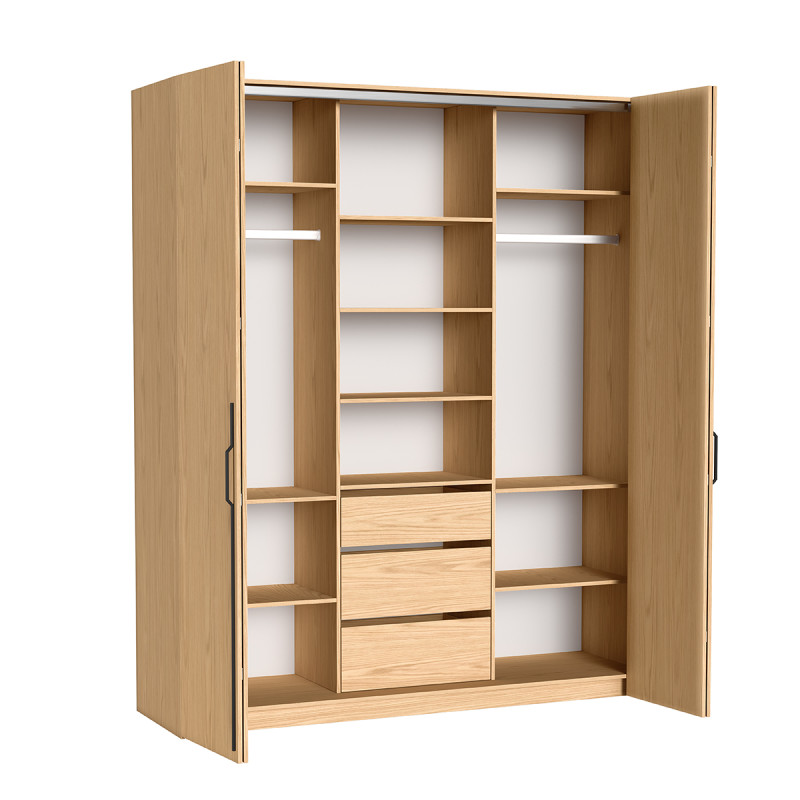 Szafa Bari 200 cm Bookmatch Jarstol