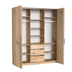 Szafa Bari 200 cm Dąb Artisan Jarstol
