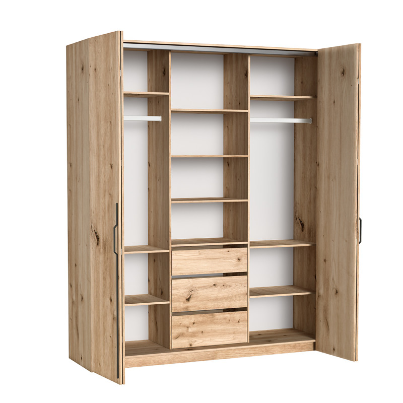 Szafa Bari 200 cm Dąb Artisan Jarstol
