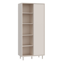 Wysoka szafka 85 cm Playly PYYS721EC piaskowy