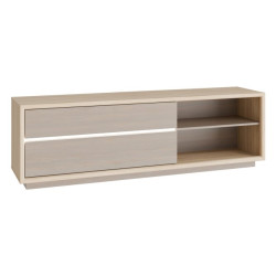 Szafka RTV 180 cm Ficar FCRT222LB – z oświetleniem LED