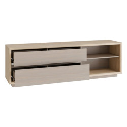 Szafka RTV 180 cm Ficar FCRT222LB – z oświetleniem LED