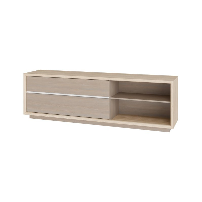 Szafka RTV 180 cm Ficar FCRT222LB – z oświetleniem LED