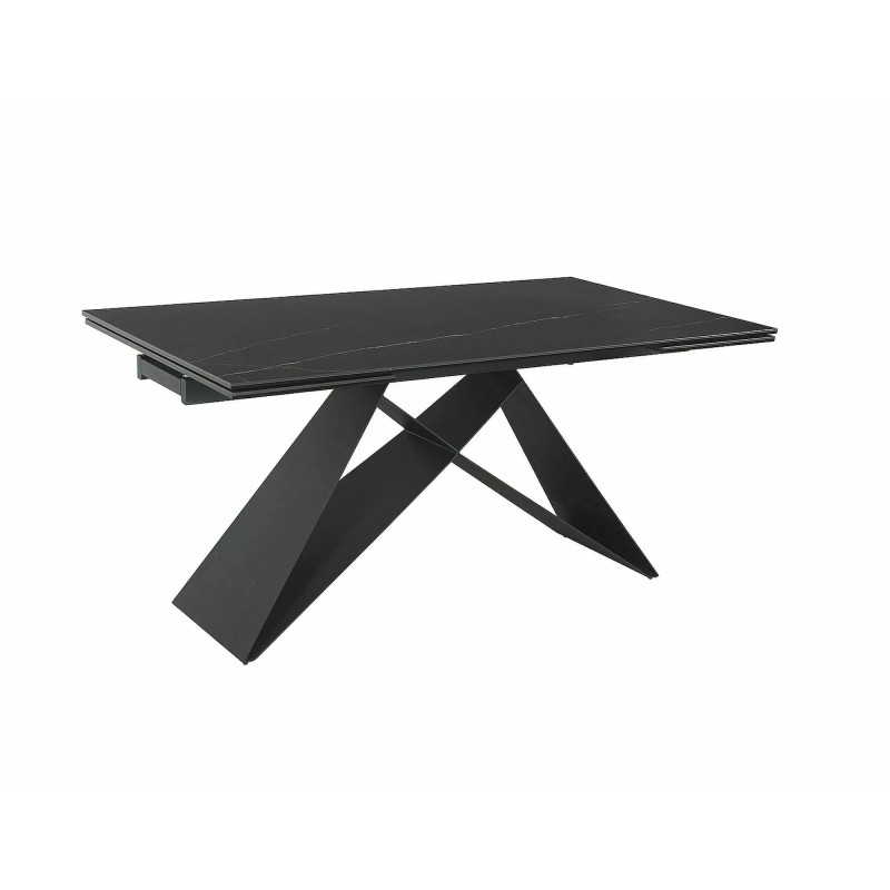 Stół ceramiczny Westin Ceramic sahara noir/czarny mat(160-240)x90