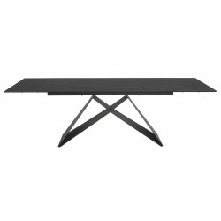 Stół ceramiczny Westin Ceramic sahara noir/czarny mat(160-240)x90