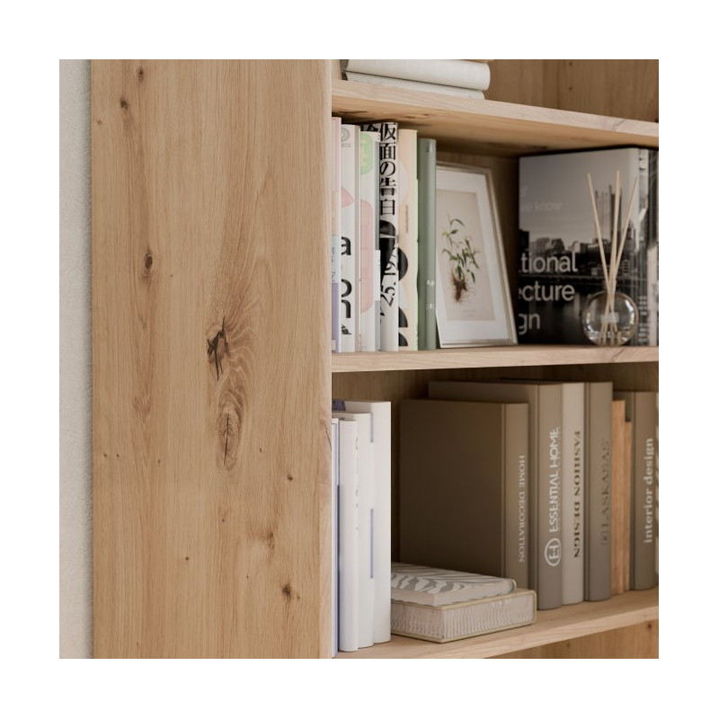 Regał pokojowy 75 cm ARCHBOX | kolor dąb artisan