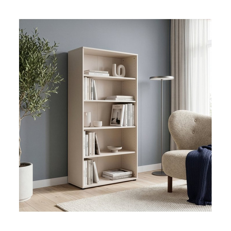 Regał pokojowy 75 cm ARCHBOX | kolor piaskowy