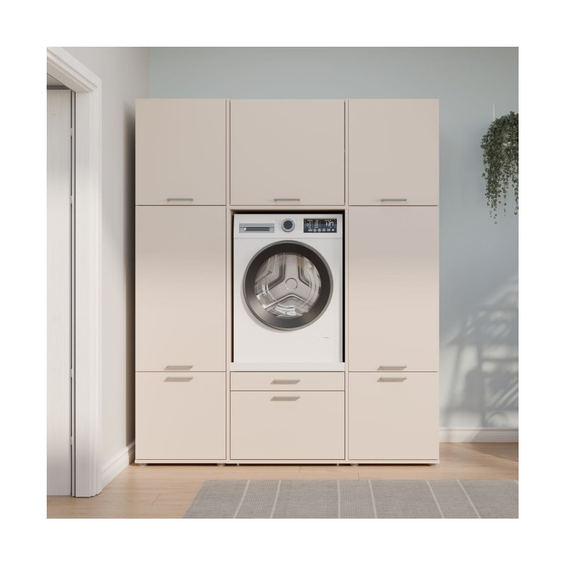Nadstawka 50 cm Washcab WCBR058 do łazienki – beż piaskowy