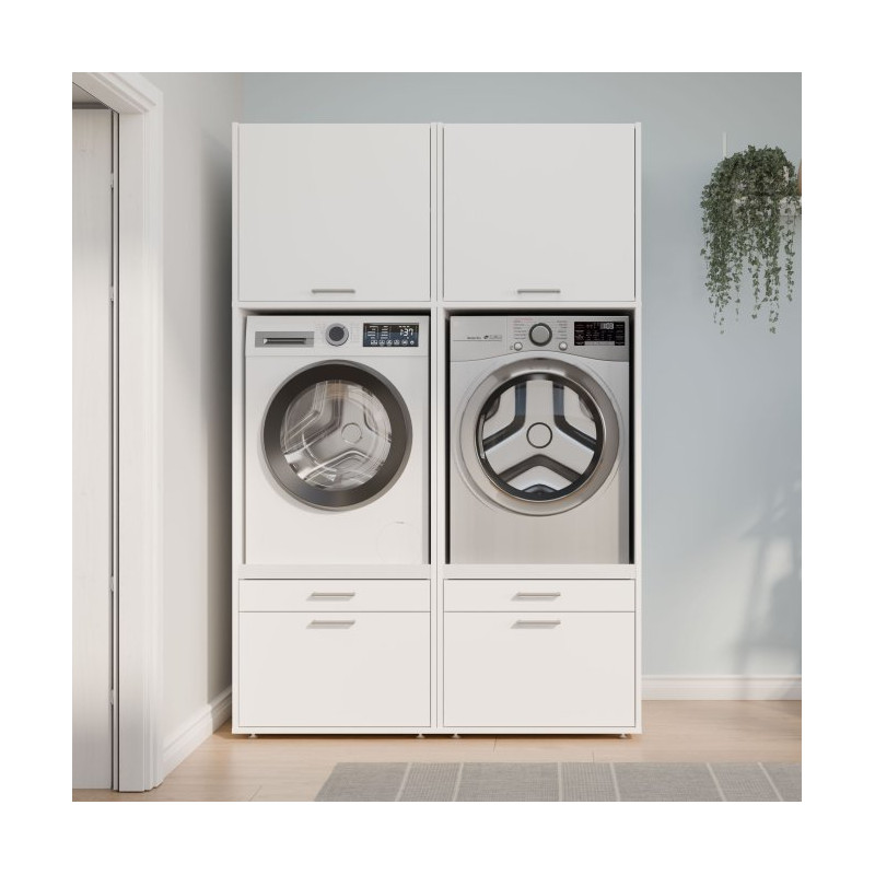 Nadstawka do szafki 50 cm Washcab WCBR058 do łazienki – biały
