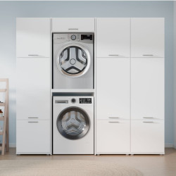 Szafka wysoka nad pralkę Washcab WCTO200 – biały