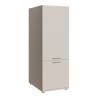 Szafka wysoka z półkami 50 cm Washcab WCVR142 beż piaskowy