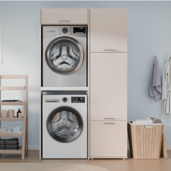 Szafka wysoka 50 cm Washcab WCVR142 – beż piaskowy
