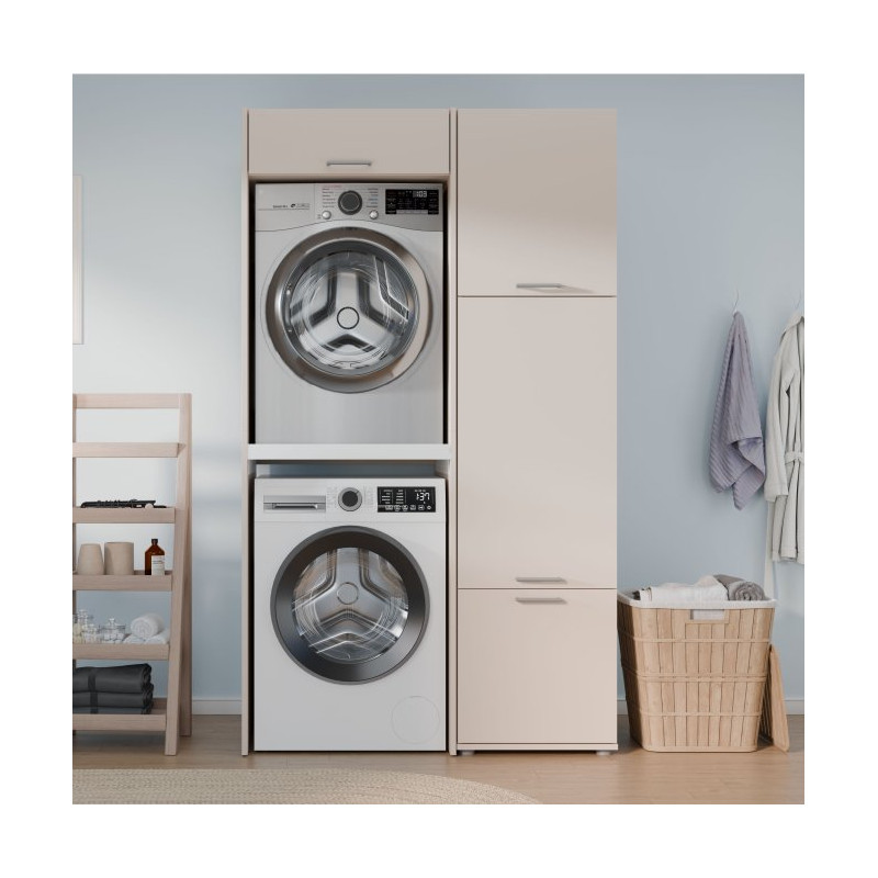 Szafka wysoka 50 cm Washcab WCVR142 – beż piaskowy