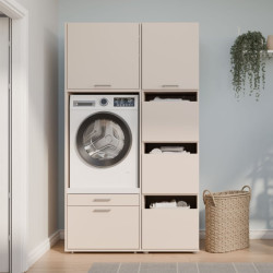 Szafka wysoka 50 cm Washcab WCVR142 – beż piaskowy