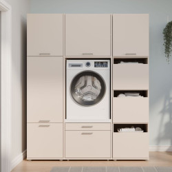 Szafka wysoka 50 cm Washcab WCVR142 – beż piaskowy