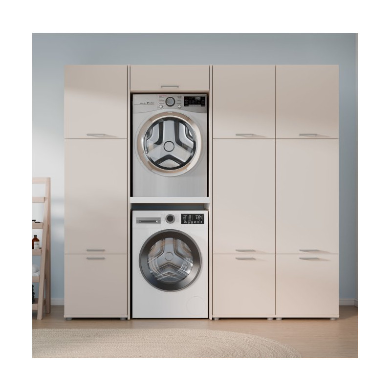 Szafka wysoka 50 cm Washcab WCVR142 – beż piaskowy