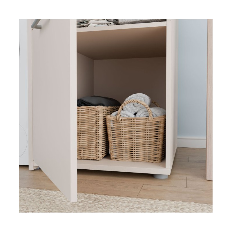 Szafka wysoka 50 cm Washcab WCVR142 – beż piaskowy
