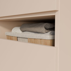 Wąska szafka 50 cm do łazienki Washcab beż piaskowy