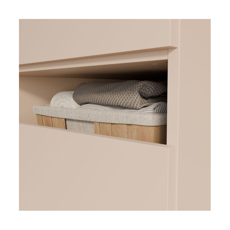 Wąska szafka 50 cm do łazienki Washcab beż piaskowy