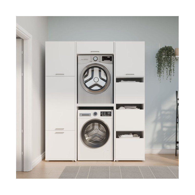 Wąska szafka 50 cm do łazienki Washcab biały