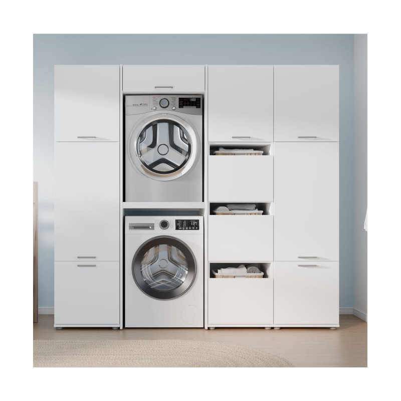 Wąska szafka 50 cm do łazienki Washcab biały