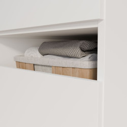 Wąska szafka 50 cm do łazienki Washcab biały
